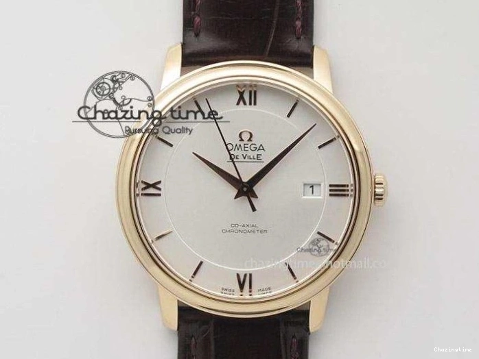 0823 De Ville Hour Vision Co-Axial 41mm SS V6F Best Edition Black Dial On SS Bracelet A BestValue 8277